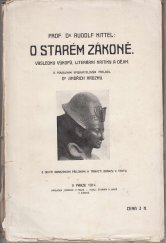 kniha O starém zákoně výsledky výkopů, literární kritiky a dějin, Comenium 1914