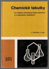 kniha Chemické tabulky pro střední průmyslové školy chemické a s chemickým zaměřením, SNTL 1990