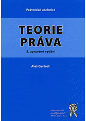 kniha Teorie práva, Aleš Čeněk 2009