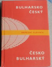 kniha Bulharsko-český a česko-bulharský kapesní slovník, SPN 1983
