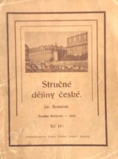kniha Stručné dějiny české, s.n. 1935