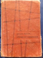 kniha Učebnice harmonie, Státní Hudební Vydavatelství 1963