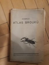kniha Kobrův atlas brouků, I.L. Kober 1922