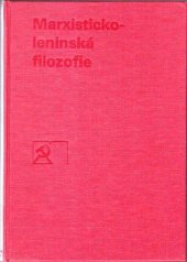 kniha Marxisticko-leninská filozofie, Svoboda 1979