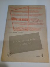 kniha O vývěvách a práci s vakuem, Jednota čs. matem. a fys. 1949