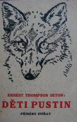 kniha Děti pustin příběhy zvířat, Knihovna Walden 1926