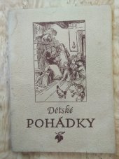 kniha Dětské pohádky s obrázky Mikoláše Alše, SPN 1958