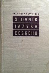 kniha Slovník jazyka českého, Slovanské nakladatelství 1952