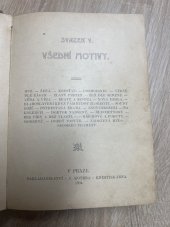 kniha Všední motivy, Kotrba 1904