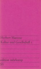 kniha Kultur und Gesellschaft 1., Suhrkamp 1970