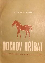 kniha Odchov hříbat, SZN 1958