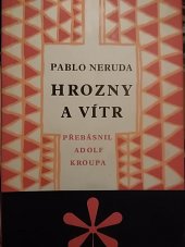 kniha Hrozny a vítr Elementární ódy ; Nové elementární ódy, Naše vojsko 1959