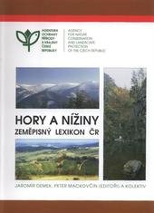 kniha Zeměpisný lexikon ČR. Hory a nížiny, AOPK ČR 2006