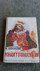 kniha Pohádky o králích a jiné, Nár. knihtiskárna 1946