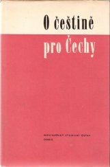 kniha O češtině pro Čechy Jazyková příručka, Orbis 1960