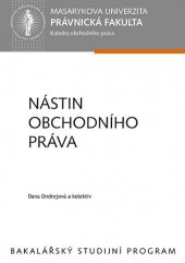 kniha Nástin obchodního práva, Masarykova univerzita Brno 2014