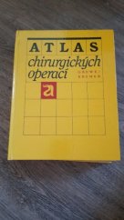 kniha Atlas chirurgických operací, Avicenum 1987