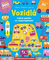 kniha Vozidlá Rušné mesto so samolepkami, Svojtka 2020