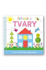 kniha Obkresli si Tvary Uč sa a kresli čísla podľa šablóny, Svojtka 2018