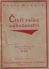 kniha Čtyři velká náboženství, Zmatlík a Palička 1920