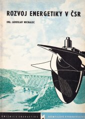 kniha Rozvoj energetiky v ČSR Příspěvek k sest. dlouhodobého pl. energetiky, Průmyslové vydavatelství 1950