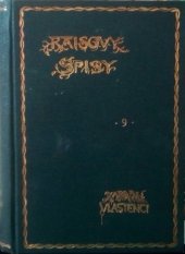 kniha Zapadlí vlastenci, Česká grafická Unie 1930