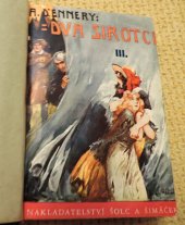 kniha Dva sirotci Díl III román., Šolc a Šimáček 1928