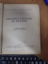 kniha Záhadná událost ve Stylesu, Novina 1934