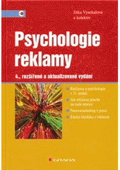 kniha Psychologie reklamy, Grada 2012