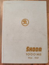 kniha Dílenská příručka Škoda 1000 MB, AZNP 1969