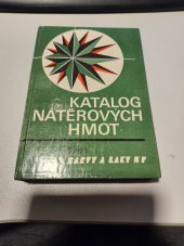 kniha Katalog nátěrových hmot. Díl 2., Merkur 1983
