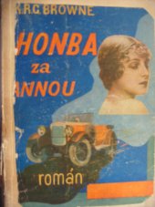 kniha Honba za Annou Román, F. Borový-A. Neubert 1936