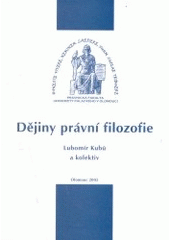 kniha Dějiny právní filozofie, Univerzita Palackého, Právnická fakulta 2002