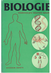 kniha Biologie učebnice pro lék. fakulty, Avicenum 1989