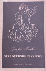 kniha Starověrské písničky, Karel Jelínek 1944