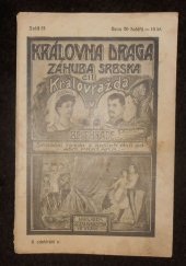 kniha Královna Draga, záhuba Srbska čili kralovražda v Bělehradě. I[-II], Alois Hynek 1903
