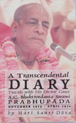 kniha A Transcendental Diary November 1975 - April 1976, HS Books 1992