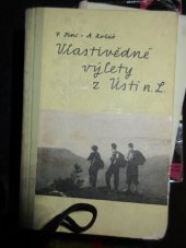 kniha Vlastivědné výlety z Ústí n. L., KNV 1957