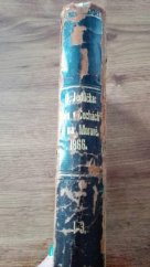 kniha Boje v Čechách a na Moravě za války roku 1866. Díl prvý, - Do bitvy u Králové Hradce, F. & V. Hoblík 1883