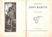 kniha Lovci mamutů Román z pravěku, SNDK 1951