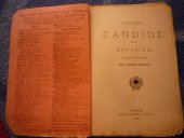 kniha Candide, aneb, Optimism, J. Otto 1905