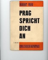 kniha Prag spricht dich an Eine lyrische Reportage, Hans Klement 1933