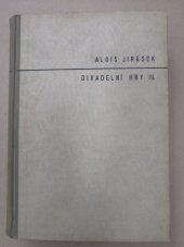 kniha Divadelní hry. III, Státní nakladatelství 1937