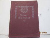 kniha kriegs daterunfer Válečný deník, Bonifatia verlag in Prag 1917