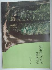 kniha Boubínský prales Šumava, ONV-Komise cestovního ruchu 1969