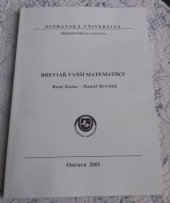 kniha Breviář vyšší matematiky, Ostravská univerzita, Přírodovědecká fakulta 2001