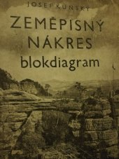 kniha Zeměpisný nákres Blokdiagram, Československá akademie věd 1954