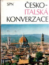 kniha Česko-italská konverzace, Státní pedagogické nakladatelství 1975