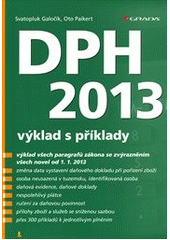 kniha DPH 2013 výklad s příklady, Grada 2013