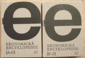 kniha Ekonomická encyklopedie, Svoboda 1984